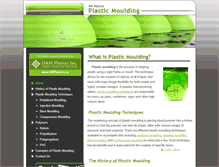 Tablet Screenshot of plasticmoulding.ca